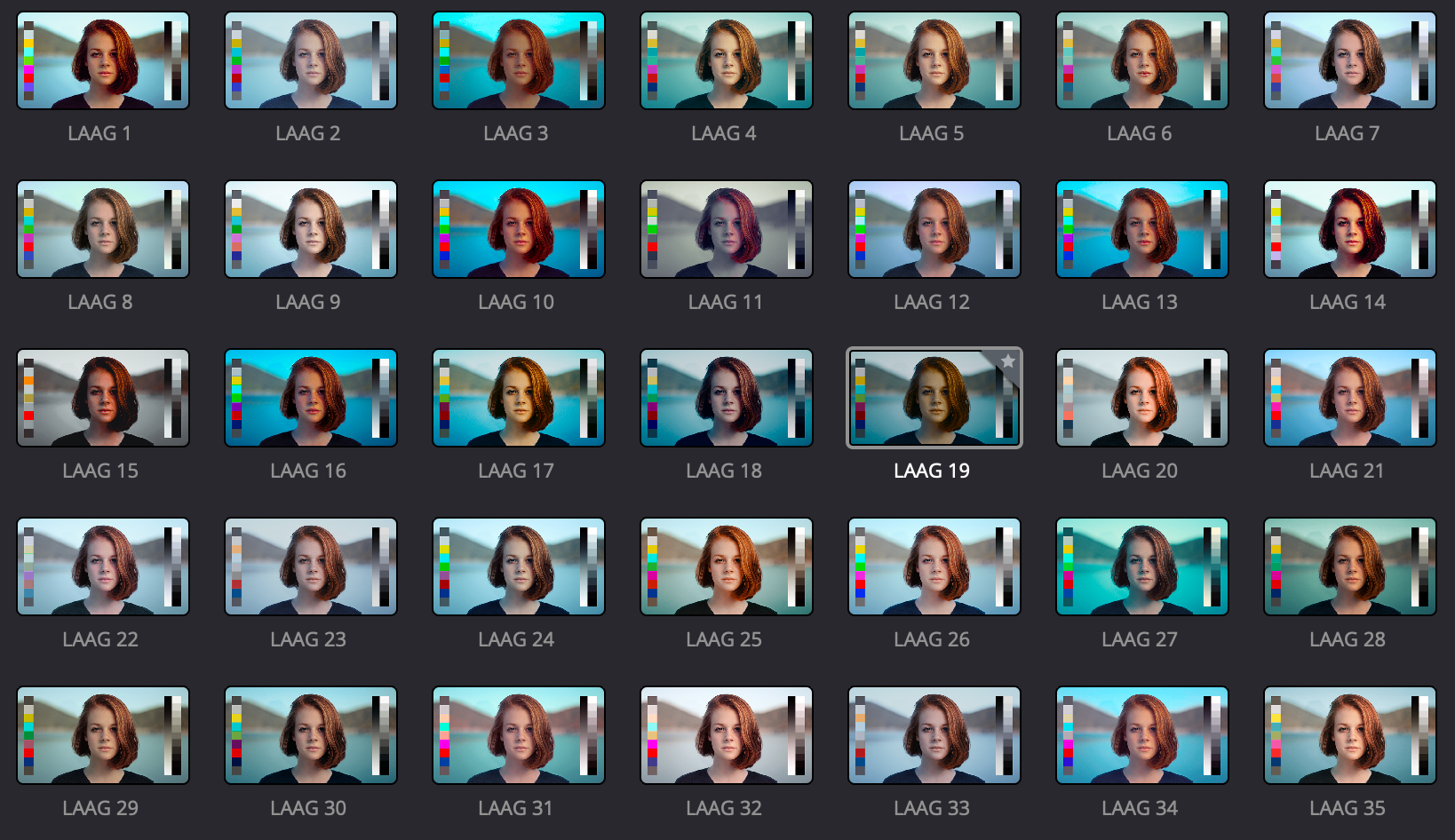 LAAG LUT Pack — Mega